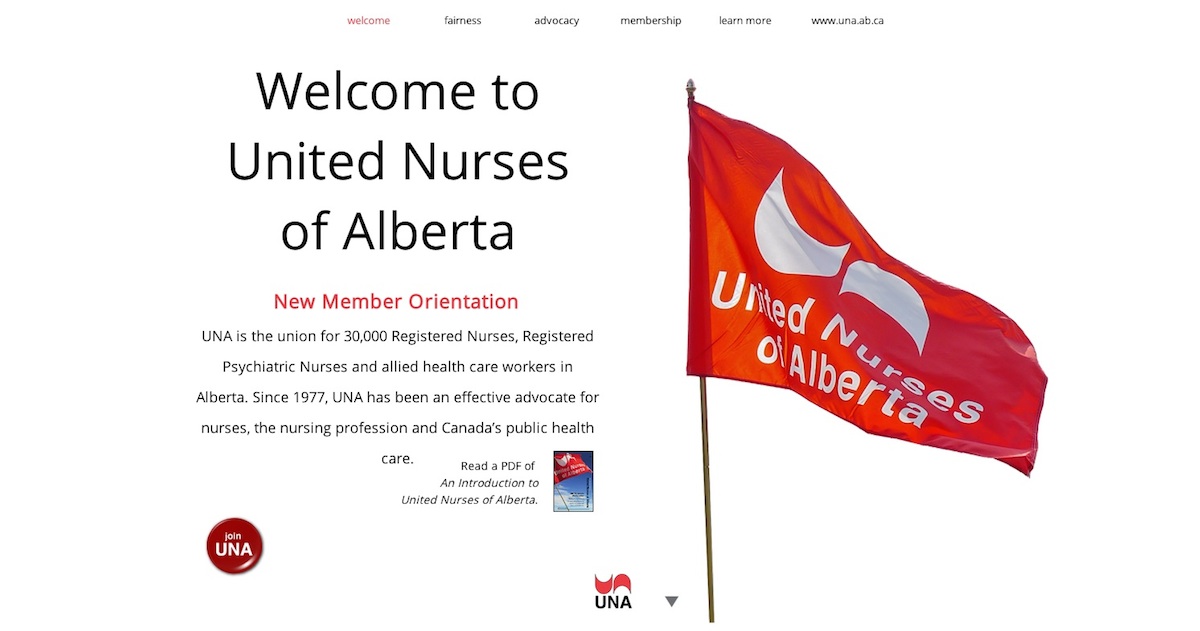New website connects new Nurses with their Union UNA